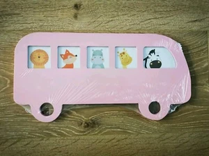 Bilderrahmen Rosa Baby Mädchen Bus - Bild 1 von 3