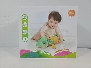 Baby Height Chart Plush 0-12mo Crinkle Plastic Music Box Teether Height Chart - Picture 1 of 6