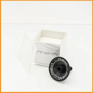 ANIMA CNC HEADSET CAP 1"1/8 stem nut stem superior top bolt 28.6 LIGHTWEIGHT ALU - Picture 1 of 4