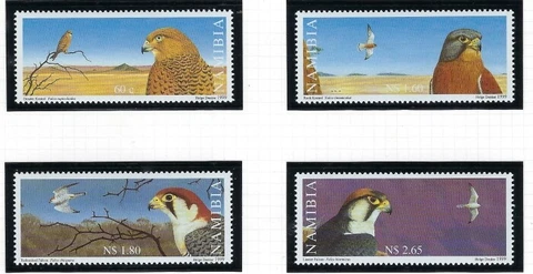 Namibia 936-39 MNH 1999 Falcons (an7140) Cover