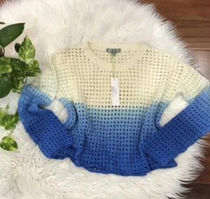 Nuevo suéter de punto abierto Good Luck para mujer talla XS  - Imagen 1 de 6