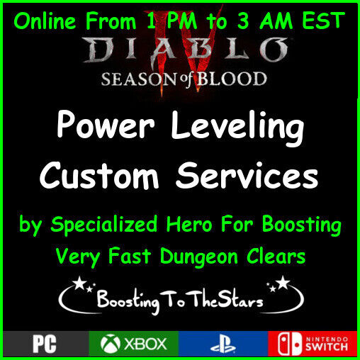 Diablo 4 IV Season 2⭐Summon Endgame Boss Crafting Materials  Unique⭐PC-PS-XBOX