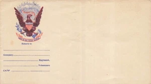 SPANISH AMERICAN WAR - US ARMY EAGLE - unused cover - Picture 1 of 1