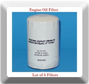 Lot 6 x Eng Oil Filter Service Pro Fits:FRAM 2H2870A Wix 51342 Audi VW 1970-2015 - Picture 1 of 1