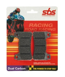 SBS Dual Carbon Racing Front Brake Pads Honda CBR 1000 RR Fireblade (Rad.cal) - Picture 1 of 1