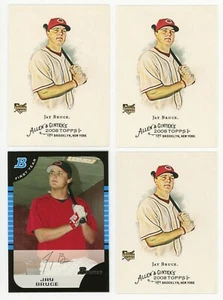 2008/2005 Jay Bruce RC Rookie Card Lot of 4 - Allen & Ginter, Bowman - Bild 1 von 2