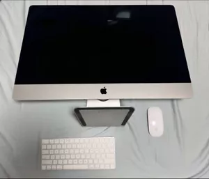 Apple iMac 27 Inch 5K ( Late 2020) 3.6 GH i5 256 SSD 8GB RAM - Picture 1 of 8
