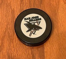 1994-95 San Jose Sharks Official NHL Game Hockey Puck