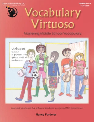 Vocabulary Virtuoso: Mastering Middle School Vocabulary Workbook (Grades 6-8) - Image 1 of 4