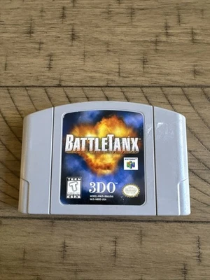 BattleTanx (Nintendo 64, 1998) N64 - Authentic  Game Cartridge Only Battle Tanks - Image 1 of 3