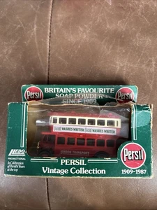 Ledo Vintage Toy London Bus Made In England Persil Boxed Rare Retro - Picture 1 of 8