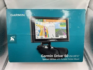 Garmin Drive 60 USA LMT 6” Navigator Special Edition Friction Mount Bundle Works - Picture 1 of 7