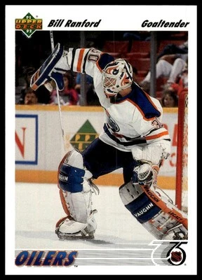 1991-92 Upper Deck #117 Bill Ranford - Image 1 of 2