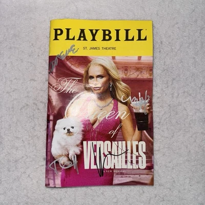 Queen Of Versailles Playbill Signed By Kristin Chenoweth, Melody Butiu, Tatum - Image 1 of 4