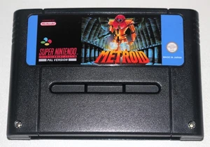 *PAL Version* NES Metroid English Game For SNES - Picture 1 of 2