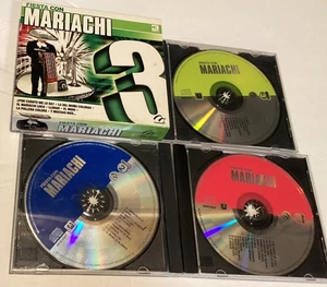 3 CD Mariachi Music Mexico Fiesta Con Mariachi Lot Of 3 Phoenix Latino - Picture 1 of 7