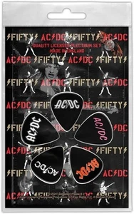 AC/DC FIFTY pack of 5 guitar plectrums - Picture 1 of 1