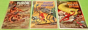 Lote de cómics de la Edad de Plata Turok 21, Magnus Robot Fighter 11, Solar 20 - Imagen 1 de 17