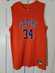 Nike Team Florida Gators Basketball Jersey Size L Orange Used Stitched - Picture 1 of 10