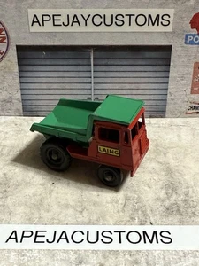 Vintage LESNEY Matchbox No 2 MUIR HILL DUMPER Red And Green LAING Decal MB#2 toy - Picture 1 of 4