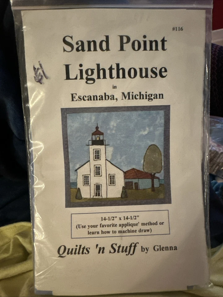 Sand Point Lighthouse Applique Pattern Quilts 'N Stuff - Image 1 of 1