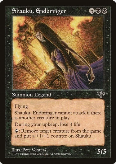 MTG Shauku, Endbringer Mirage Regular NM/LP - Image 1 of 1
