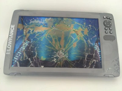 LOWRANCE HOOK 12 TS TRIPLESHOT FISHFINDER BOAT MULTIFUNCTIONAL DISPLAY HEAD UNIT - Image 1 of 4