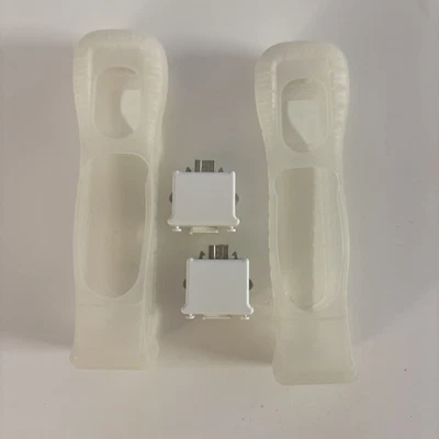 2 Adaptador Motion Plus Oficial Nintendo Wii OEM Con Funda - Lote Transparente, Juego Foto 1 de 3