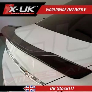 PARA MERCEDES W205 CLASE C 2015 CUPÉ 2 PUERTAS AMG C63 MALETERO NEGRO ALERÓN TRASERO LIP - Imagen 1 de 6