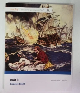 Amplify Core Knowledge Language Arts Grade 4 Unit 8 Treasure Island - Picture 1 of 3
