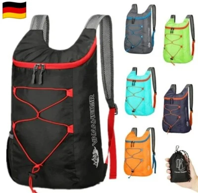 Faltbarer Rucksack Ultraleicht🪶Wanderrucksack Sporttasche Freizeit Reise Bag15L - Bild 1 von 4