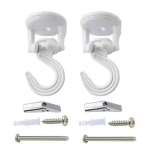 Swivel Swag Hooks for Ceiling Hanging,Ceiling Hooks for Ceiling Hangers Heavy... - Picture 1 of 8