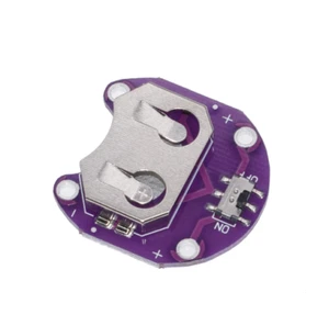 5pcs LilyPad Coin Cell Battery Holder CR2032 Battery Mount Module With Switch  - Picture 1 of 5