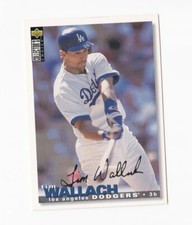 1995 Collector's Choice Silver Signature #219 Tim Wallach Los Angeles Dodgers