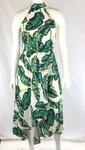 AX Paris Women's Dress Size 8 Halter Neckline Floral Print High Low Vacation - Picture 1 of 8