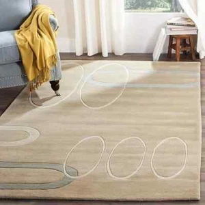 8x10,Wool Hand Tufted Modern Rug Carpet Area Handmade Living Bedroom Home Decor - Picture 1 of 3