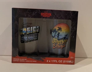 Juego de 2 vasos de pinta Funko Stranger Things de 16 oz Netflix Drinkware temporada 4 - Imagen 1 de 10