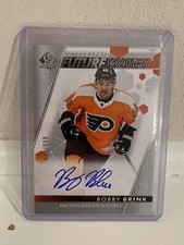 2022-23 Upper Deck SP Authentic Bobby Brink Future Watch Auto /999 Rookie Flyers