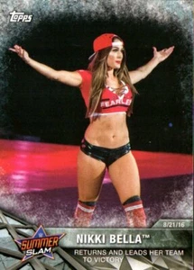 2017 Topps WWE Women's Division - WWE Matches and Moments #WWE-3 Nikki Bella - Picture 1 of 2