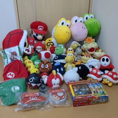 Super Mario Plush Toy Set of 30 Ichiban Lottery Chocolate Egg with Bonus japan Cover