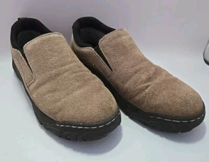 Khombu Men's Liam Slip On Shoes Memory Foam (Brown, Size 9.5) Lightly Worn - Picture 1 of 21