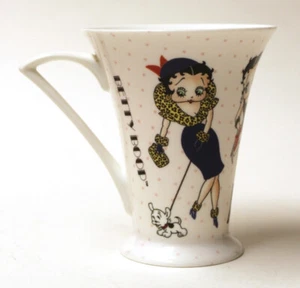 2004 Betty Boop Fashion Bone China Cup (tiny chip on bottm edge) - Picture 1 of 8