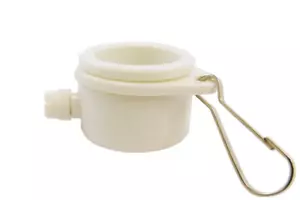 1 Piece Flagpole ROTATING CLIP Fit 1" Dia Flag Pole Tangle Free Mounting Rings - Picture 1 of 1