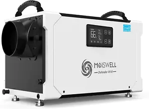 145 Pint Commercial Dehumidifier with Drain Hose for Crawl Spaces, Basements, In - Picture 1 of 6