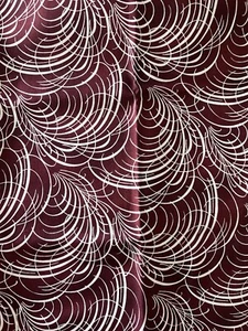 Red Dreamweaver Blender Calligraphy by Jason Yenter for In The Beginning Fabric - Picture 1 of 1