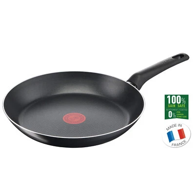 Tefal B57006 Simple Cook Pfanne Ø 28cm Aluminium Bratpfanne Antihaft Thermo-Spot - Bild 1 von 4