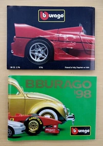 BURAGO DIECAST CATALOGUES. 1998 & 1999 - Picture 1 of 4