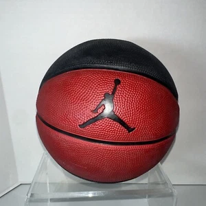 Michael Jordan Air Jordan Mini Basketball Jumpman Red and Black Ball - Picture 1 of 3