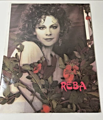 Reba Concert Program Tour Book Large Format Starstruck Entertainment 1990 - Image 1 of 4