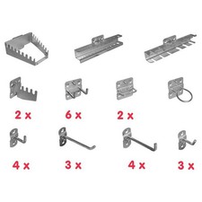 Güde Werkzeughalter Sortiment 28 teilig